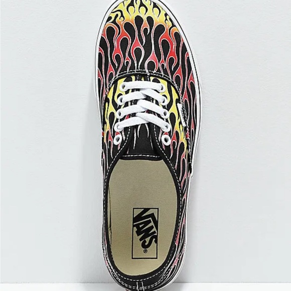 Flames Mash Up Vans - Picture 2 of 8
